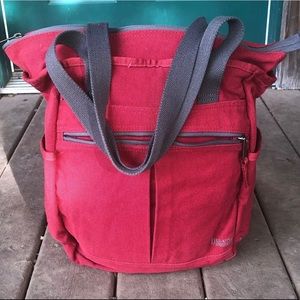 Duluth canvas travel tote